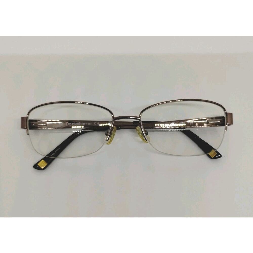 Liz Claiborne L611 01B8 54-17-135mm Eyeglasses FRAMES ONLY Women Brown Orange
